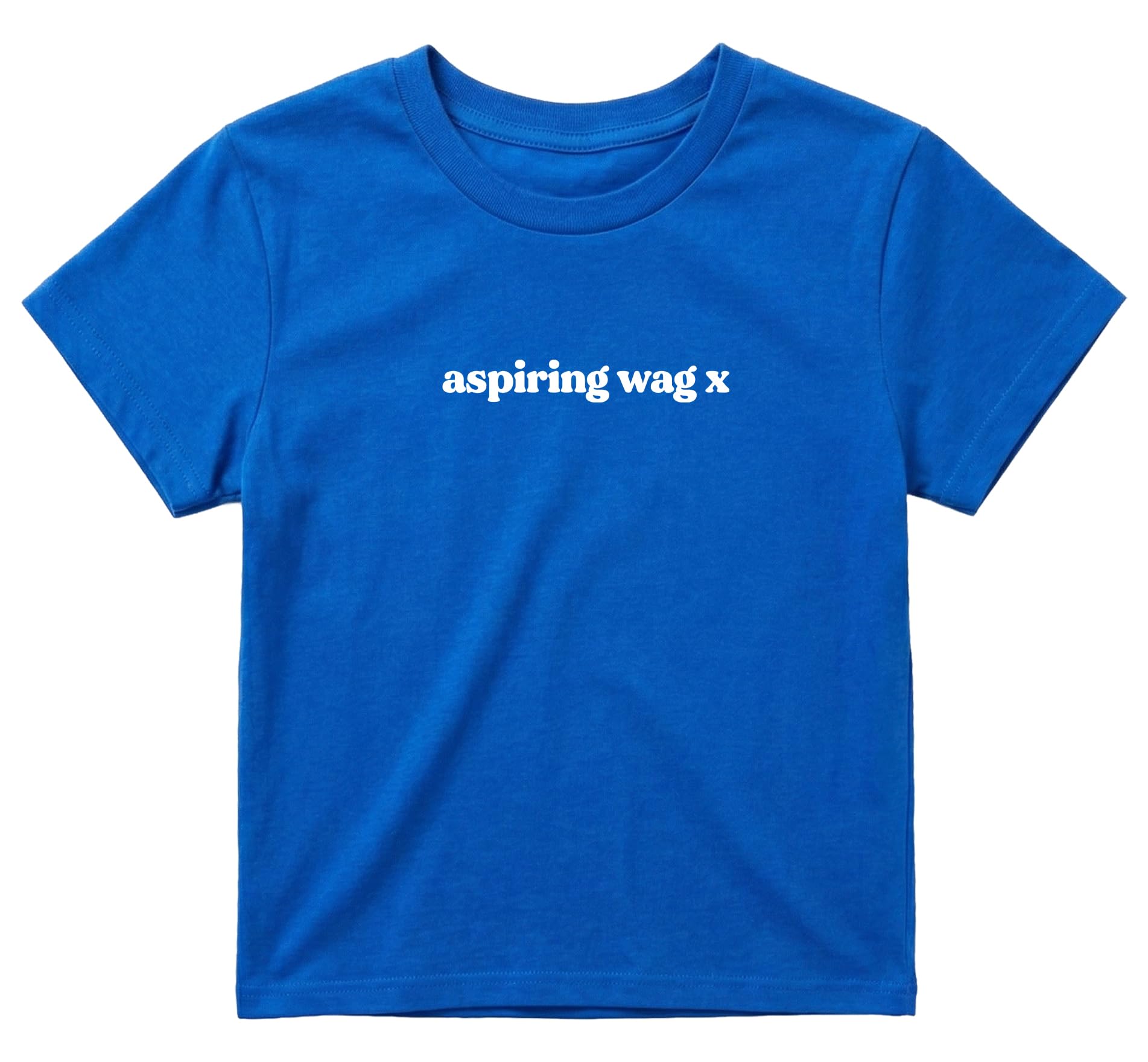Sanfran Clothing Aspiring Wag Baby Tee T-Shirt Top World Football Shirt England Scotland Country Team 2026 Soccer Womens Flag Varsity Shirt Royal Blue - XL โ image 1