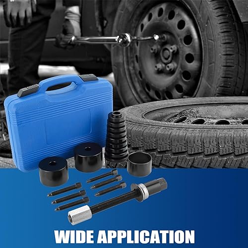 Miniatura 6 de ATPEAM Extractor de rodamientos de tracción delantera universal de 19 piezas | Juego de kit de extracción de cubo de rueda delantera para automóvil