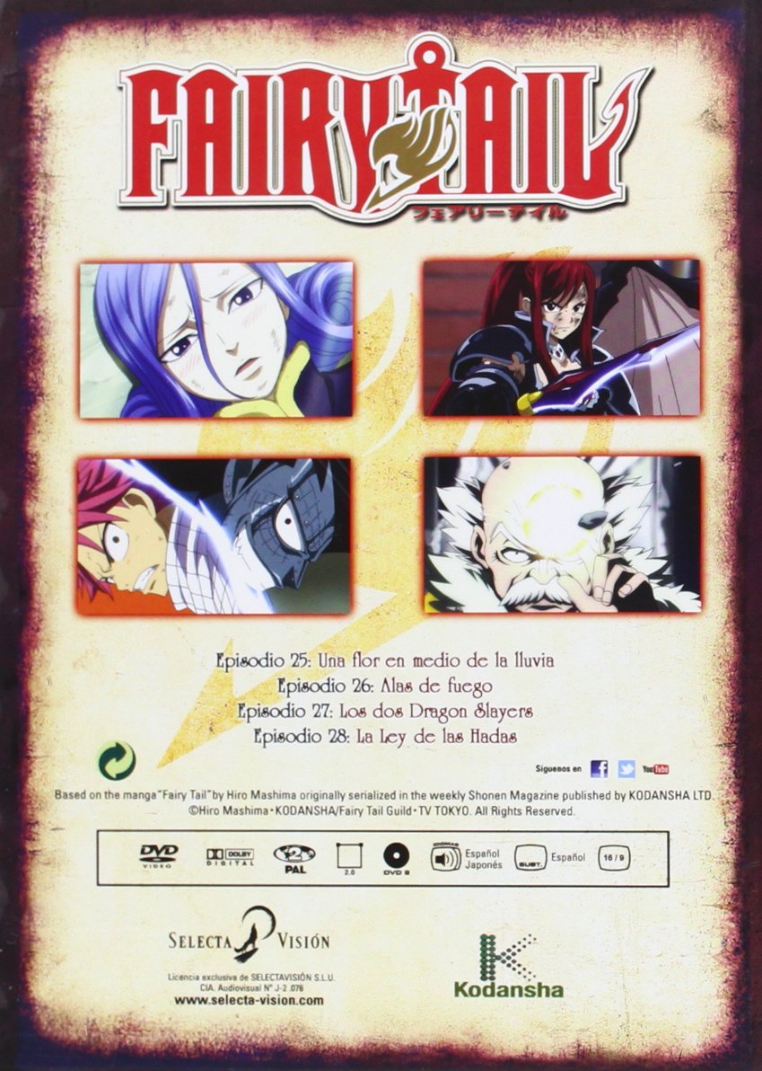 Fairy Tail T3 3 Dvd Amazon Es Animacion Ishihira Shinji Animacion N A Peliculas Y Tv
