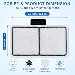 Hedday 8 Cartouche Filtre Packs Compatible avec Top Fin EF-S Élément 8 Packs Filtre Aquarium pour BF5 BETTAFLO,EF-S Cartouches de filtre compatibles avec le réservoir de poisson de la Fin supérieure