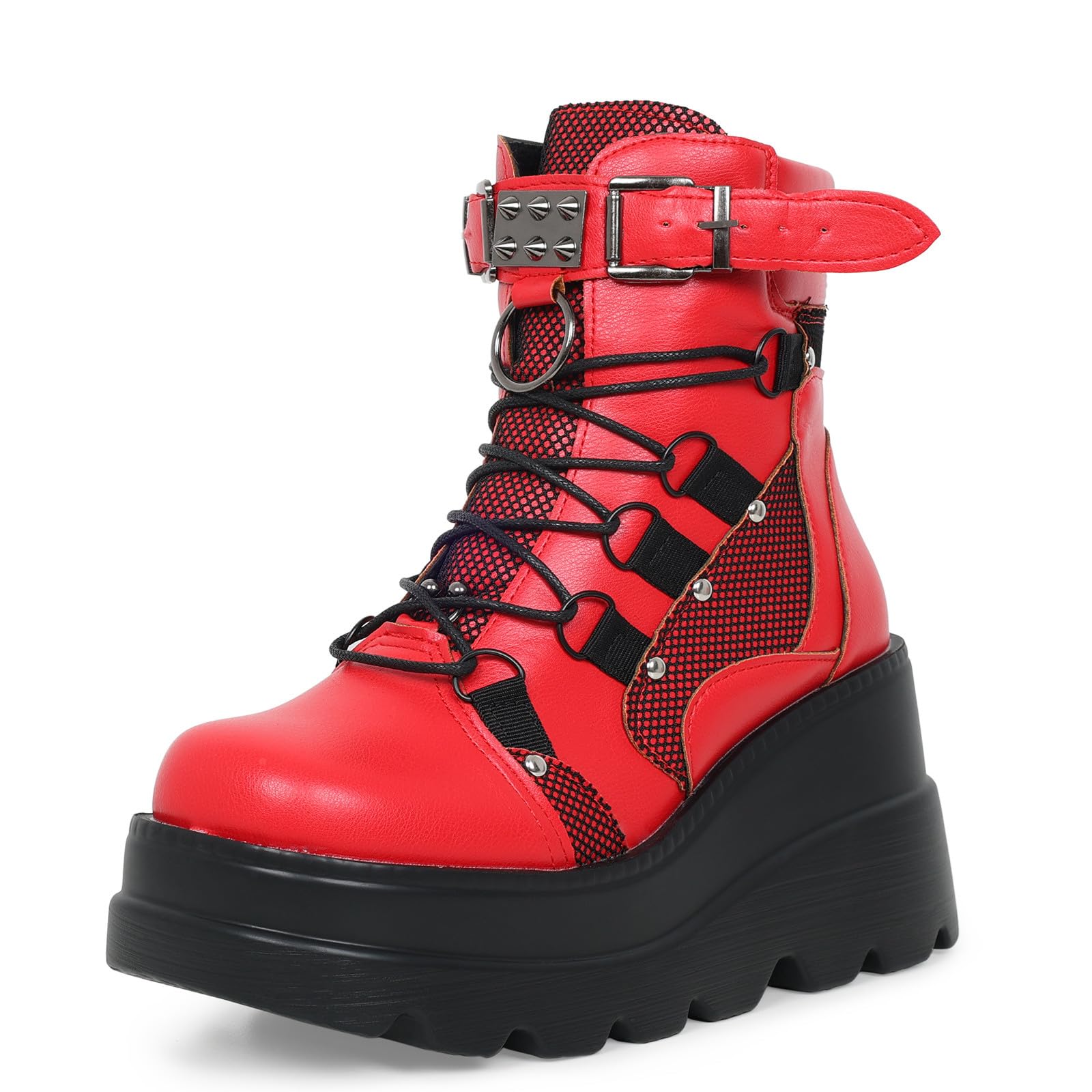 Gothniero Platform Ankle Boots