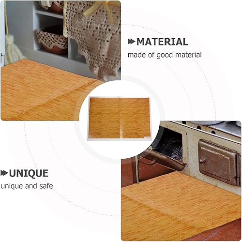 Miniatura 4 de 2 mini calcomanías de papel para el suelo de la casa, mini tablas autoadhesivas para decoración de casas de muñecas a escala 112