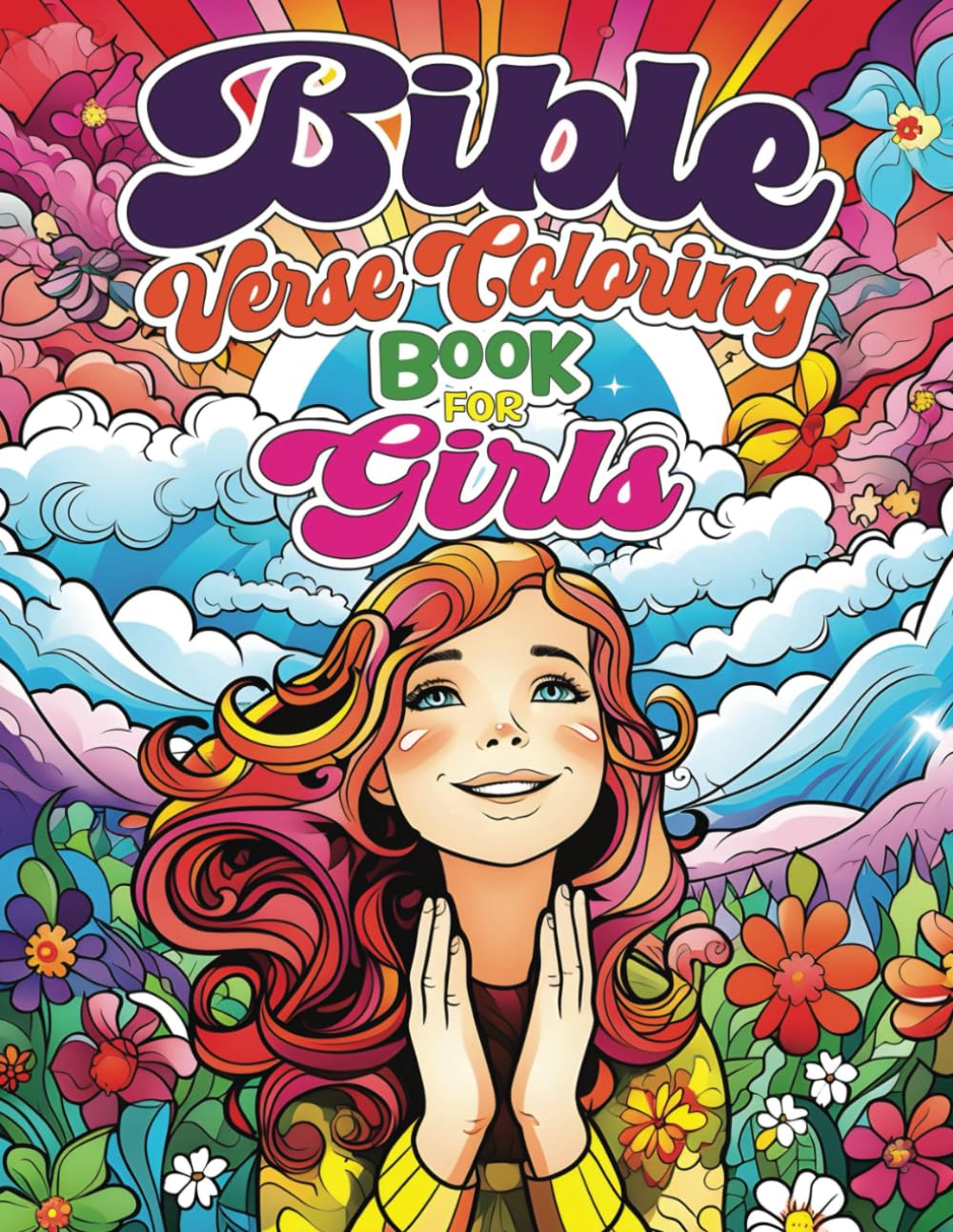 Bible Verse Coloring Book for Girls Inspirational designs