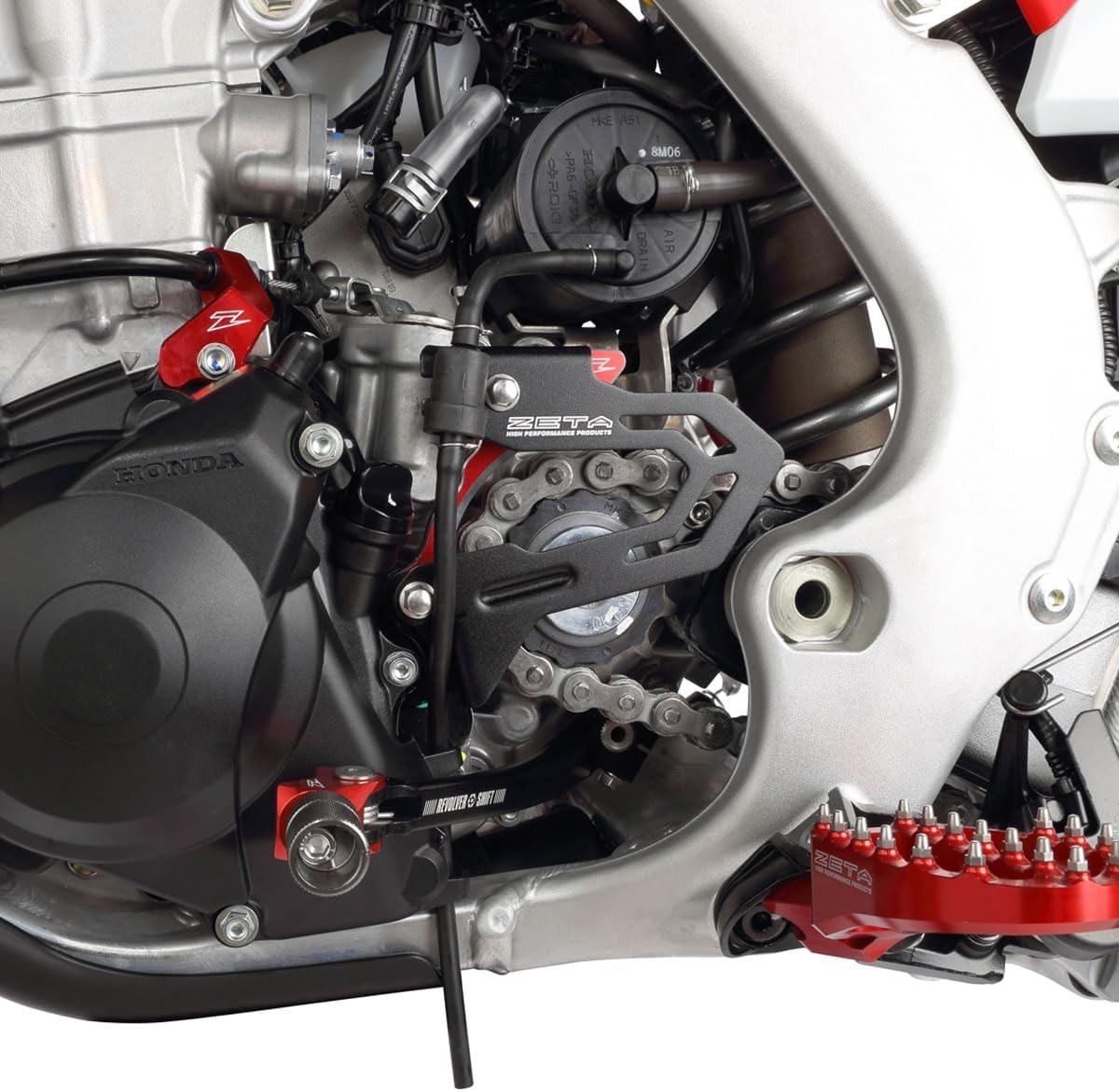 ZETA CASESAVER WITH COVER CRF450L/X 19- RED