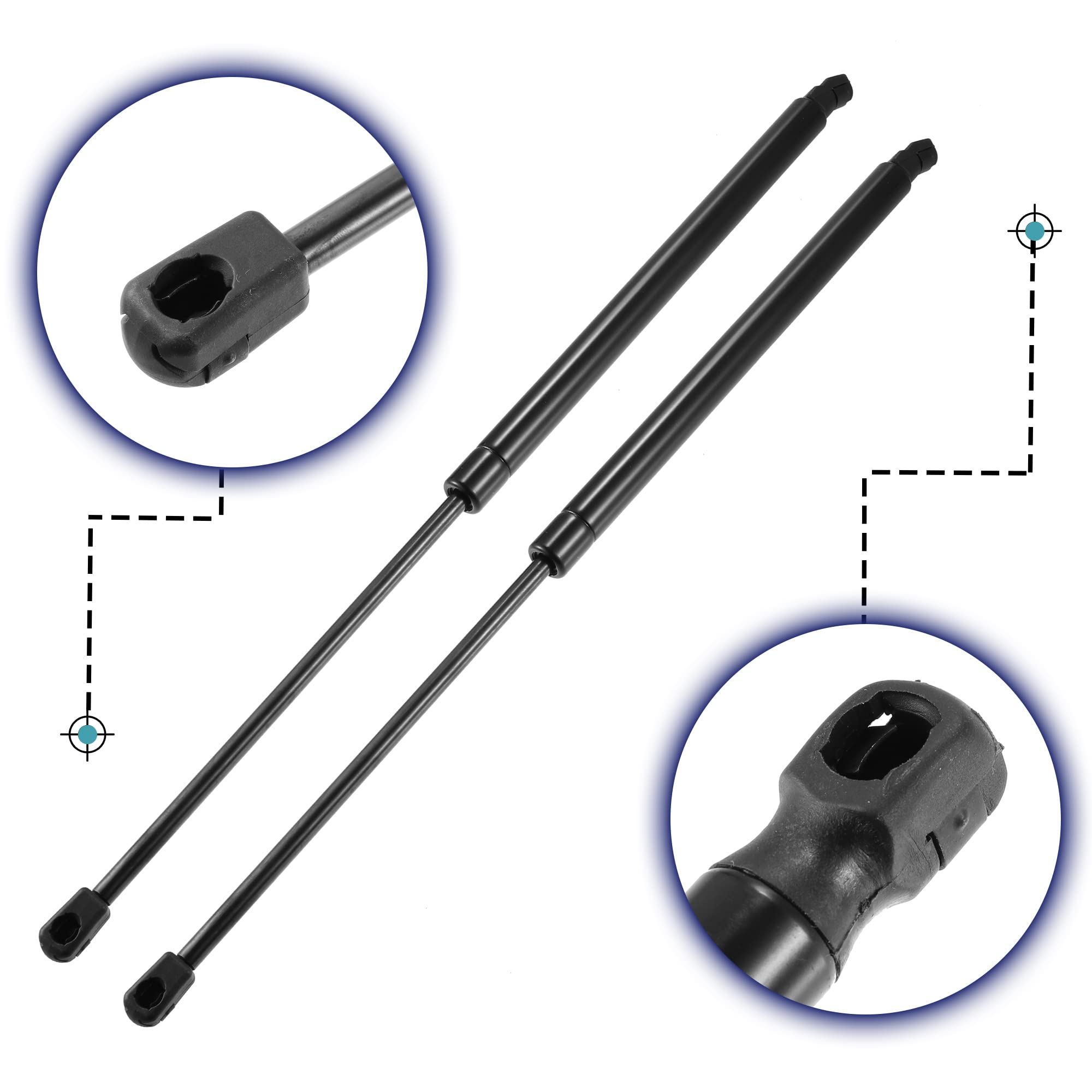 Lot De 2 Vérins De Hayon Pour Citroën C4 II - Neufs D'origine - Référence TB 0807 - Garantie 2 Ans