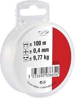 Chapuis NY2 Filo di nylon - 8 kg - Diametro 0,4 mm - Lunghezza 100 m