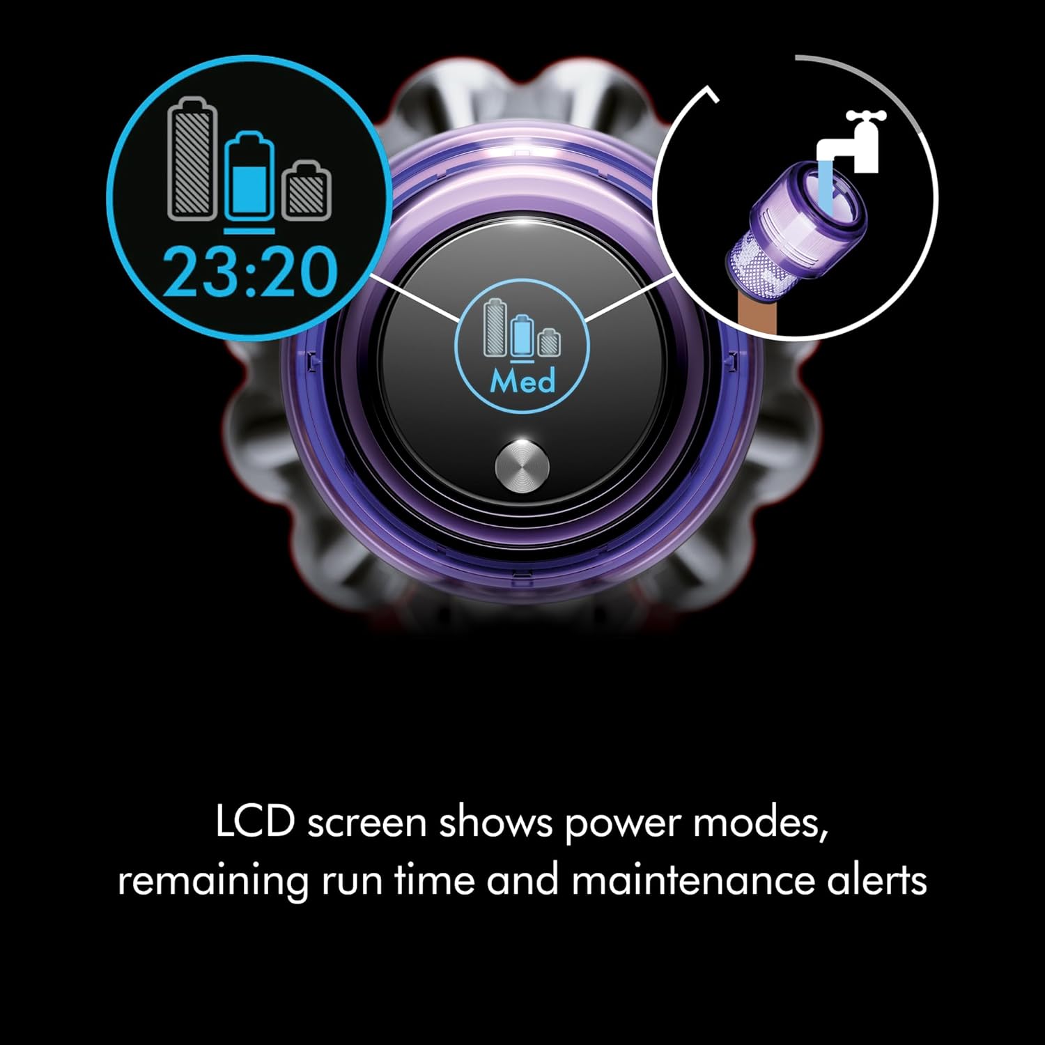 Dyson V11 Extra (Nickel/Purple)