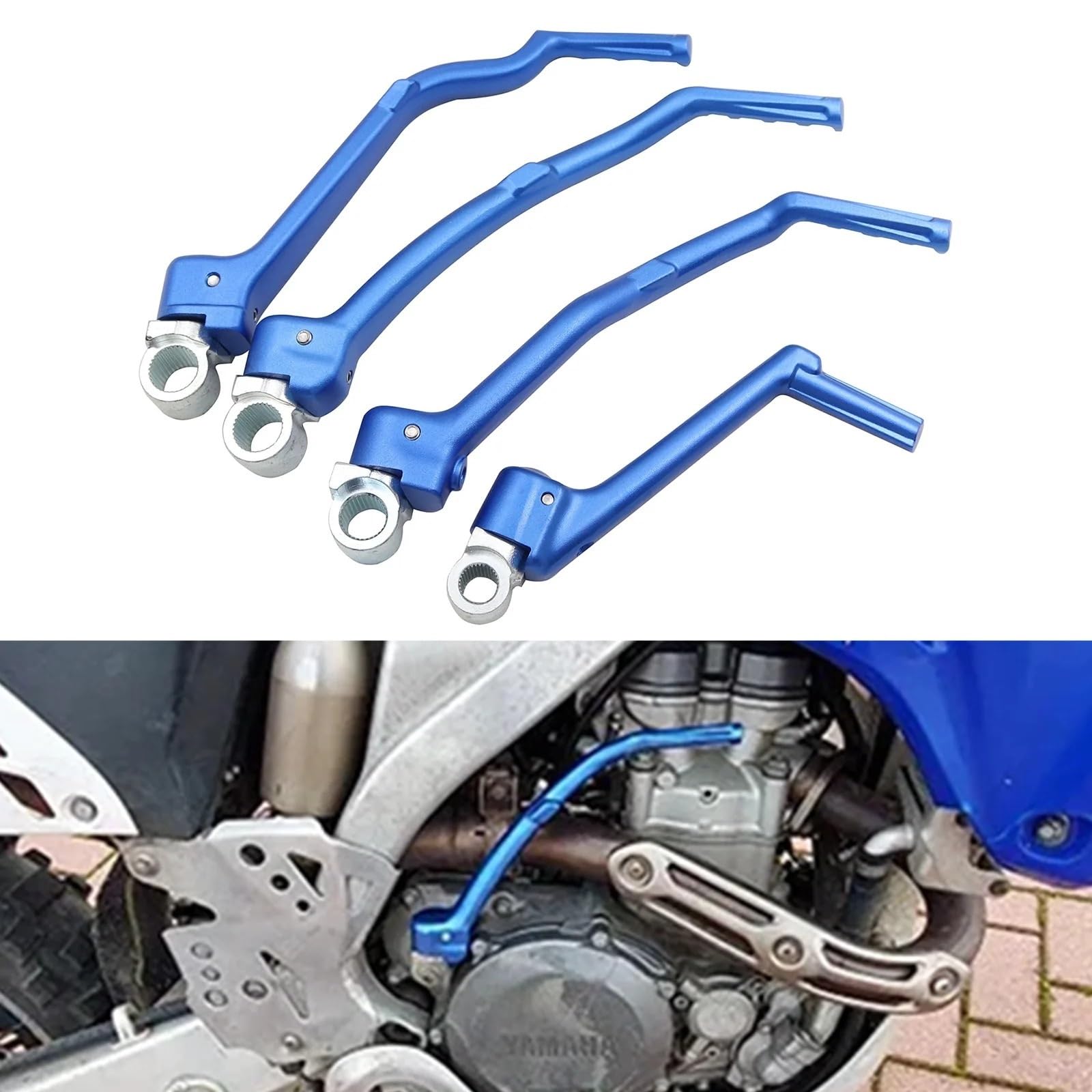 motocykl starter Kuty Pedał Dźwigni Rozrusznika(204 blue)