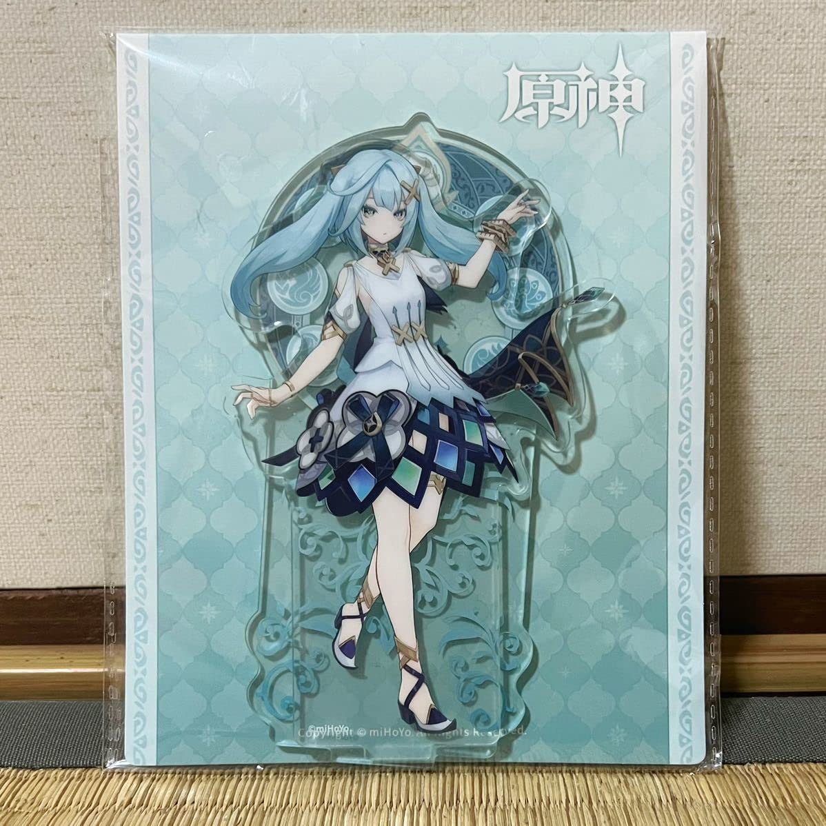 公式正規品　レザー　絶版　βテスト　アクリルスタンド　原神　アクスタ　内測 公式正規品 原神 レザー アクリルスタンド モンド 等身 立ち絵