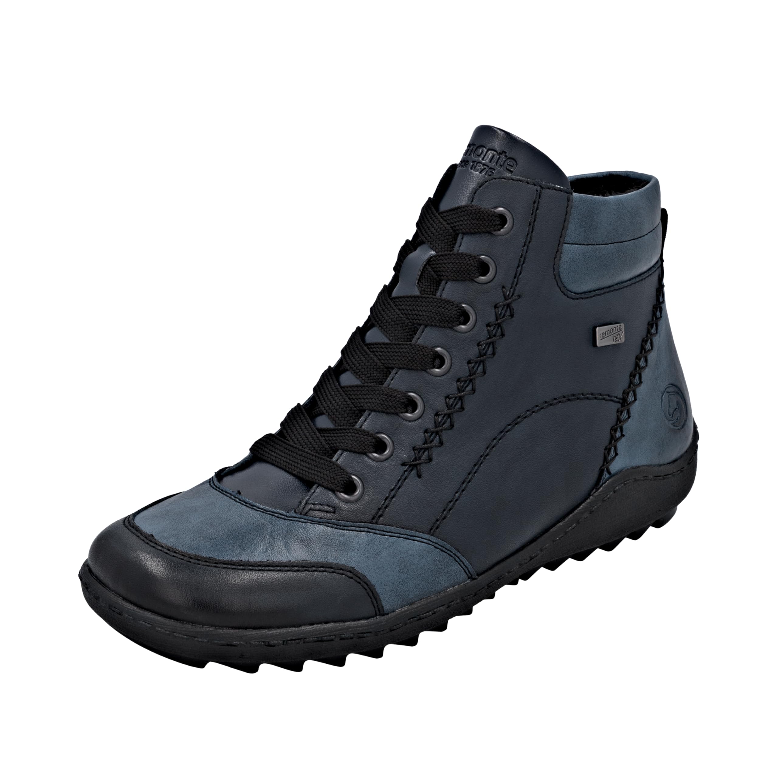 Remonte Women's R1456 Lace-Up Boots, Blue, 42 EU, blue, 9 UK
