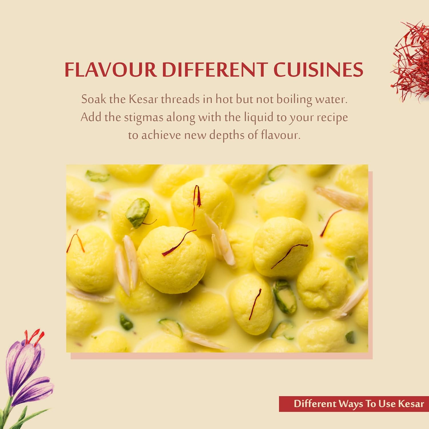 Upakarma Certified Natural, Pure and Organic Finest A++ Grade Kashmiri Kesar / Saffron Threads Mega Pack 2 Gram - Pack of 10