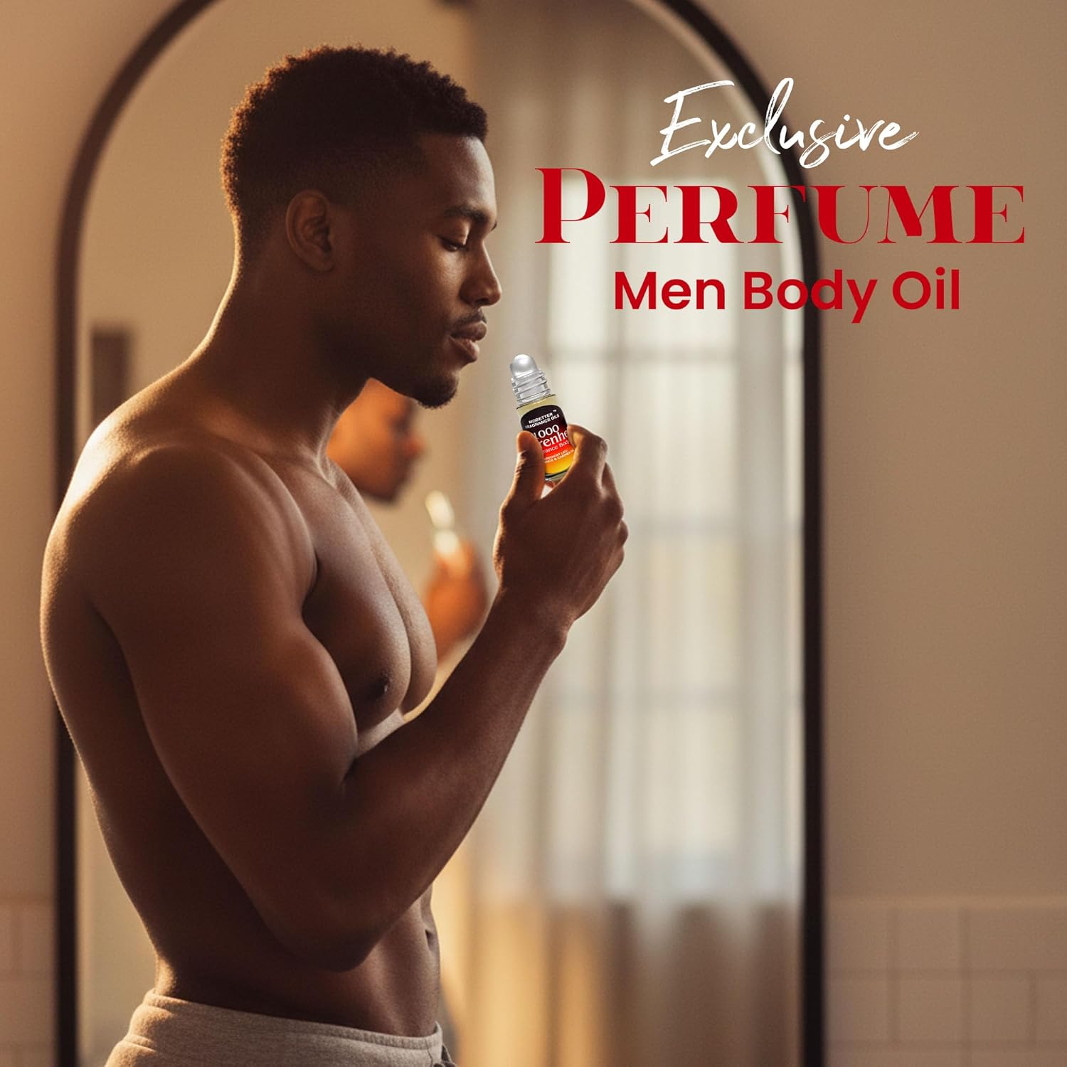 MOBETTER FRAGRANCE OILS 1000 Fahrenheit 1 Oz Perfume Fragrance Body Oil for Men