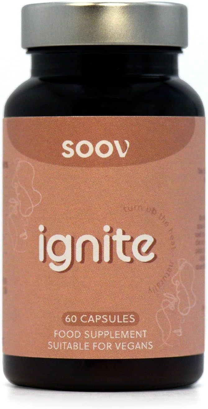 Ignite – Botanical Multivitamin Blend to Ignite Your Natural Passion – 60 Vegan Capsules – Soov by G&G Vitamins