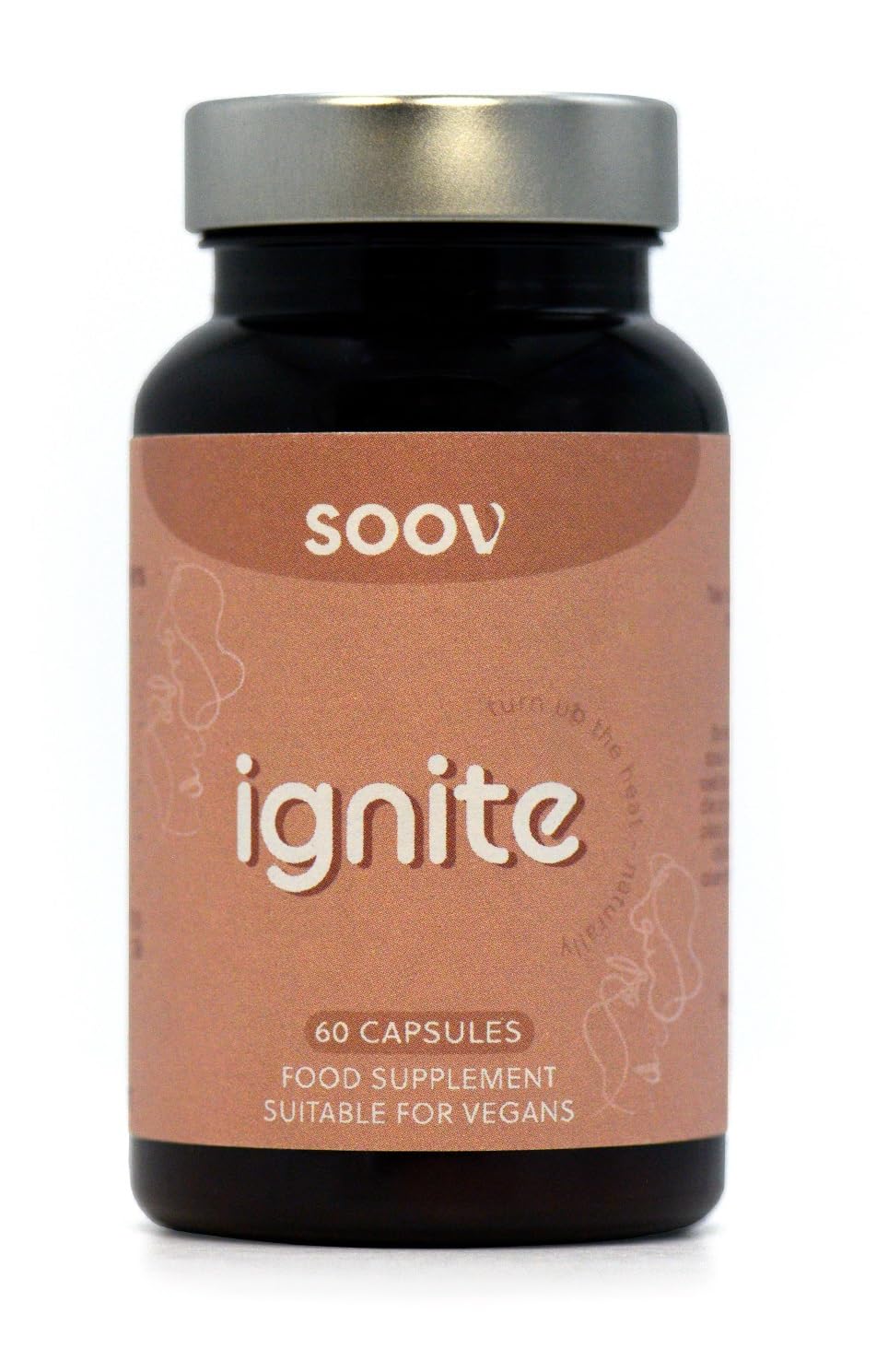 Ignite - Botanical Multivitamin Blend to Ignite Your Natural Passion - 60 Vegan Capsules - Soov by G&G Vitamins
