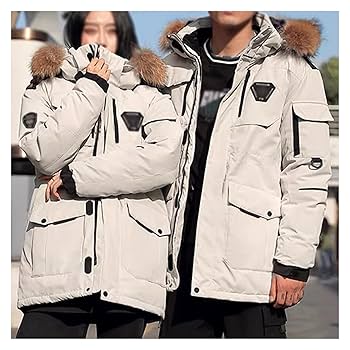 Amazon.com: TIGAILIAN Jacket Men's Down Jacket Big Goose