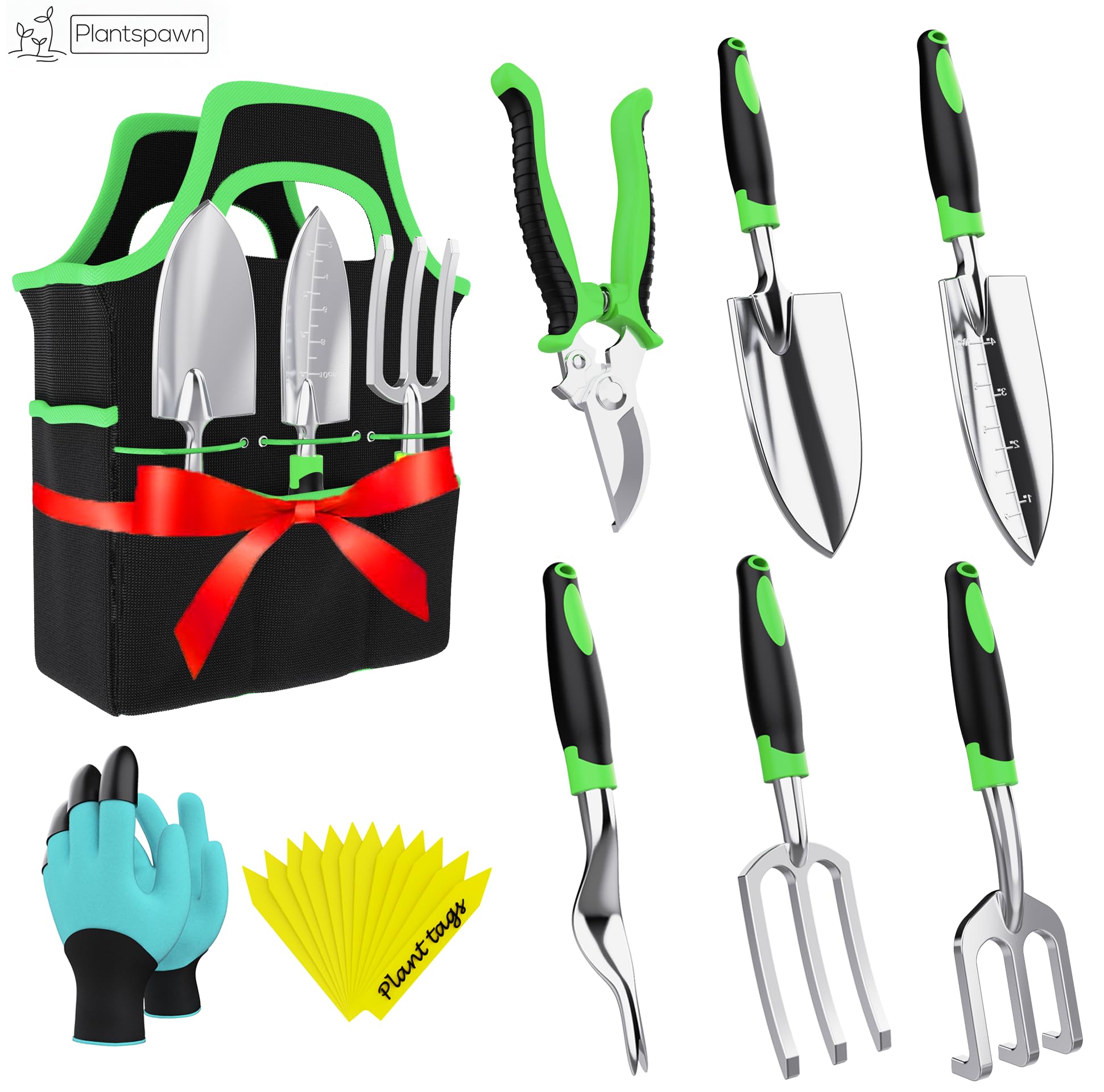 8 PCS Gardening Tools Set with Bag