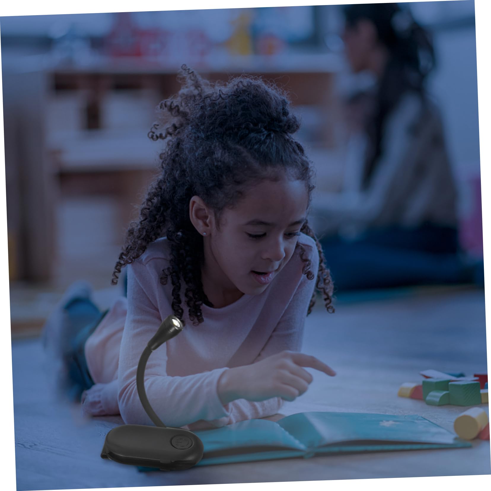 Mipcase Clip Book Light Portable Reading Lamp 3 Brightness Levels Night Light for Bed Clip on for Reading Accessories