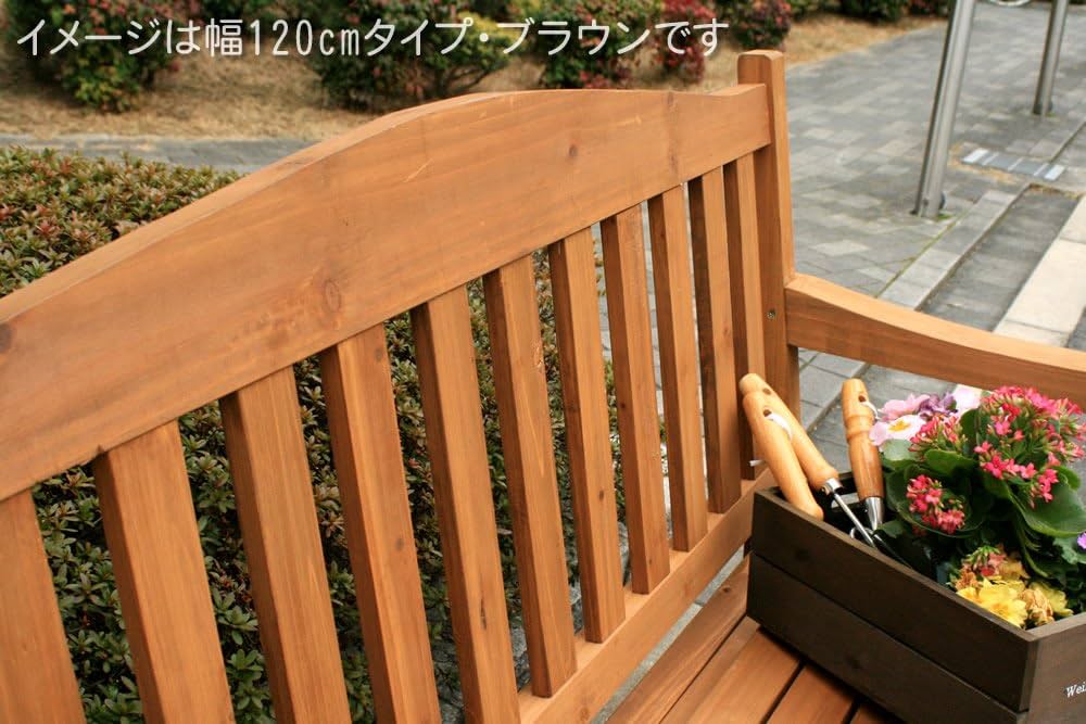 Amazon | ガーデンガーデン ガーデン収納庫付きベンチ(ベンチ