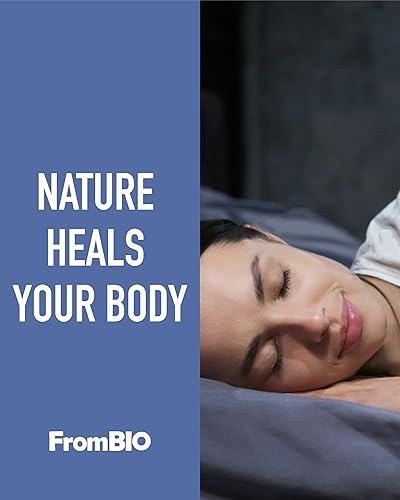 Miniatura 7 de FromBIO Lechuga Heukharang Good Night (30 tabletas) - Suplemento natural para ayudar al sueño a base de plantas para un sueño reparador. Promueve la