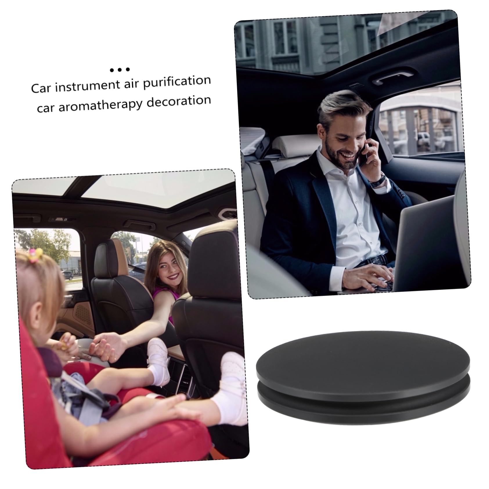 Gatuida 3sätze Auto Diffuser Personalisierter Duftspender Für Auto Einfach Zu Bedienen Passend Für Fahrzeuge Für Frischen Duft Und Luftreinigung Tiefes