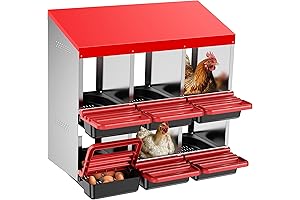 Two-Tier Chicken Nesting Box: Paradise for Your Backyard Hens