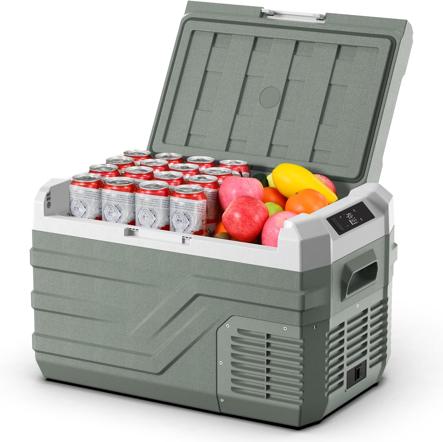 Alpicool Car Refrigerator 12 Volt Refrigerator 28 Quart Portable Freezer 12V Car Fridge Portable Fridge Freezer 12/24V DC 110~240 Volt AC for Truck RV Camper SUV Electric Cooler for Camping -4℉-68℉