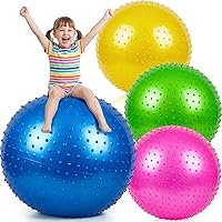 Vista 11 de Jerify Knobby Balls - Pelota sensorial hinchable a granel, suave, inflable, masaje, juguete de plástico para fiesta escolar, juego en interiores