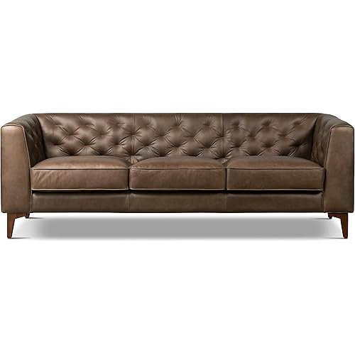 POLY & BARK Essex Sofas, Cocoa Brown
