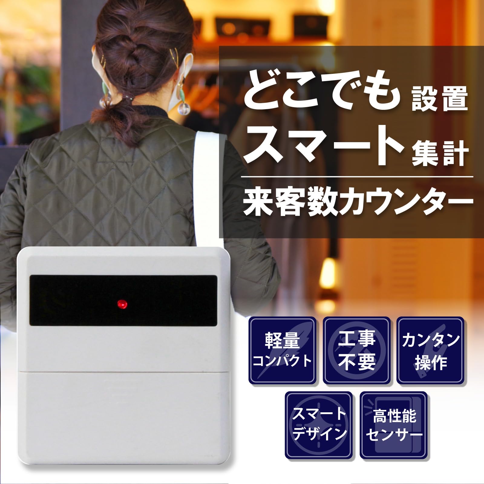 スマートカウンター リテール ピープルカウンター Amazon.co.jp: YMJOINMX ピープルカウンタービジターカウンター双方向