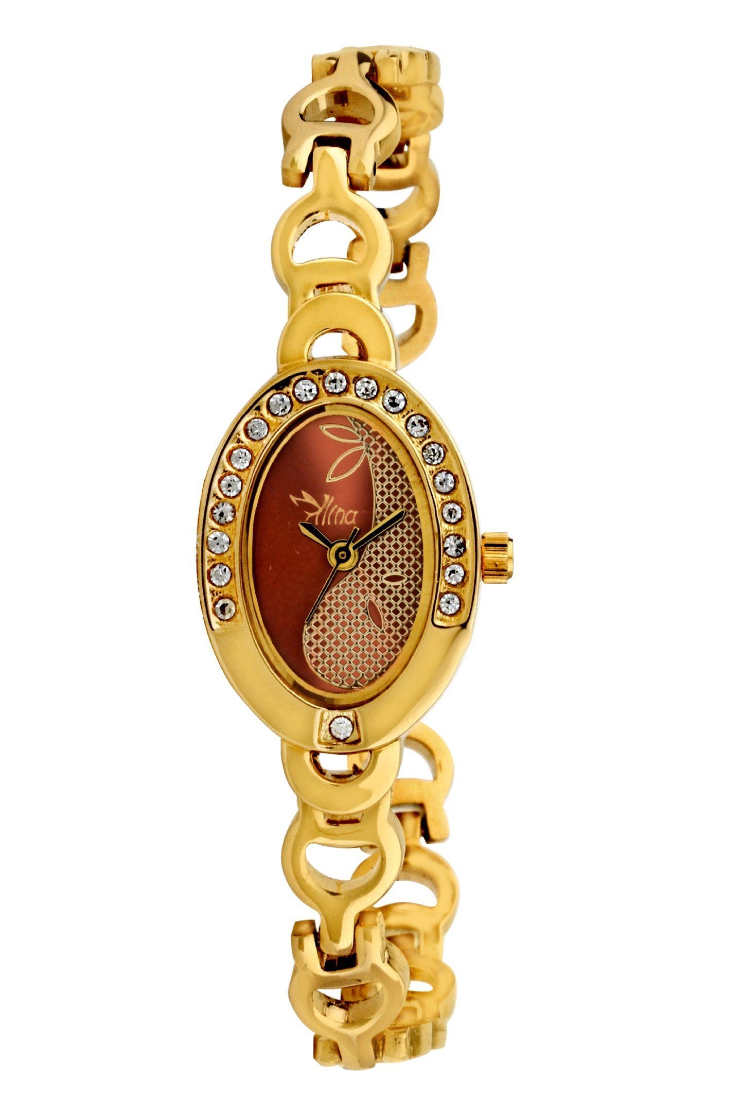 Ilina Analog Maroon Dial Women's Watch RUBYGMRN