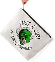 Vista 1 de BiuNiuring Dinosaur Gift - Makeup Bag for Women Who Love Dinosaurs