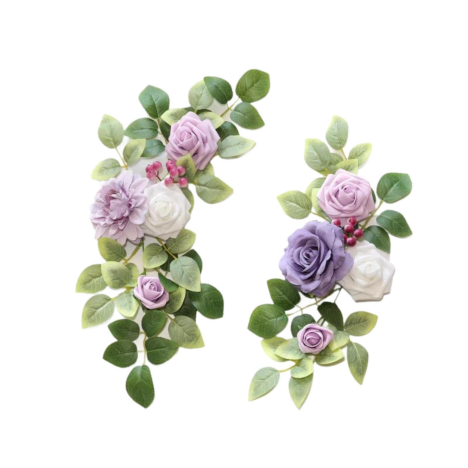 Alcxazs Green Artful Corner Flower Wedding Celebration Accessories Delight Guests With Stunning Floral Accents Transforming Any Event Into Beautiful Experience, Style F