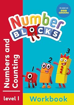 Numberblocks Numbers and Counting Red Level Workbook