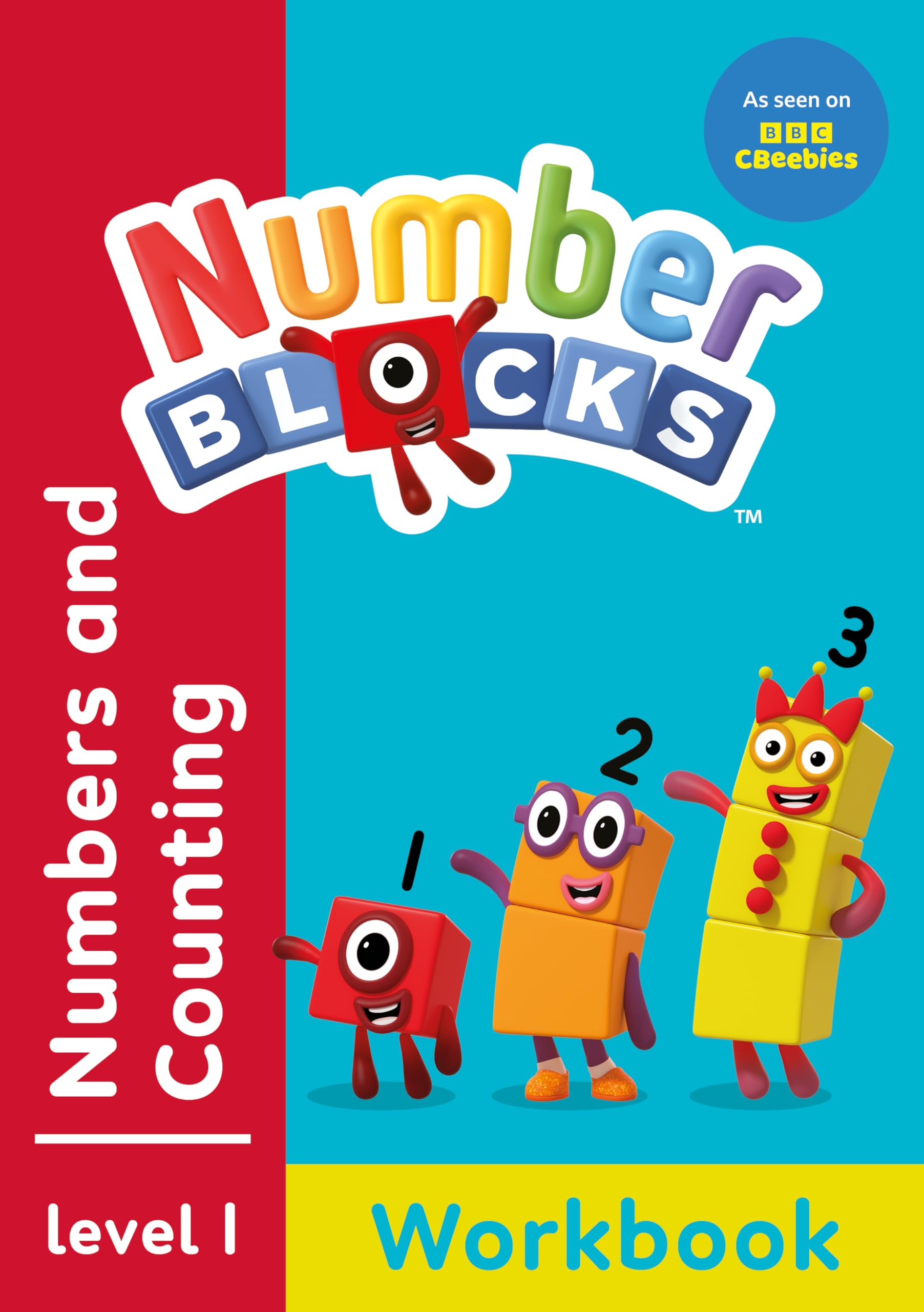 Numberblocks Numbers and Counting (Red Level Workbook) by Numberblocks