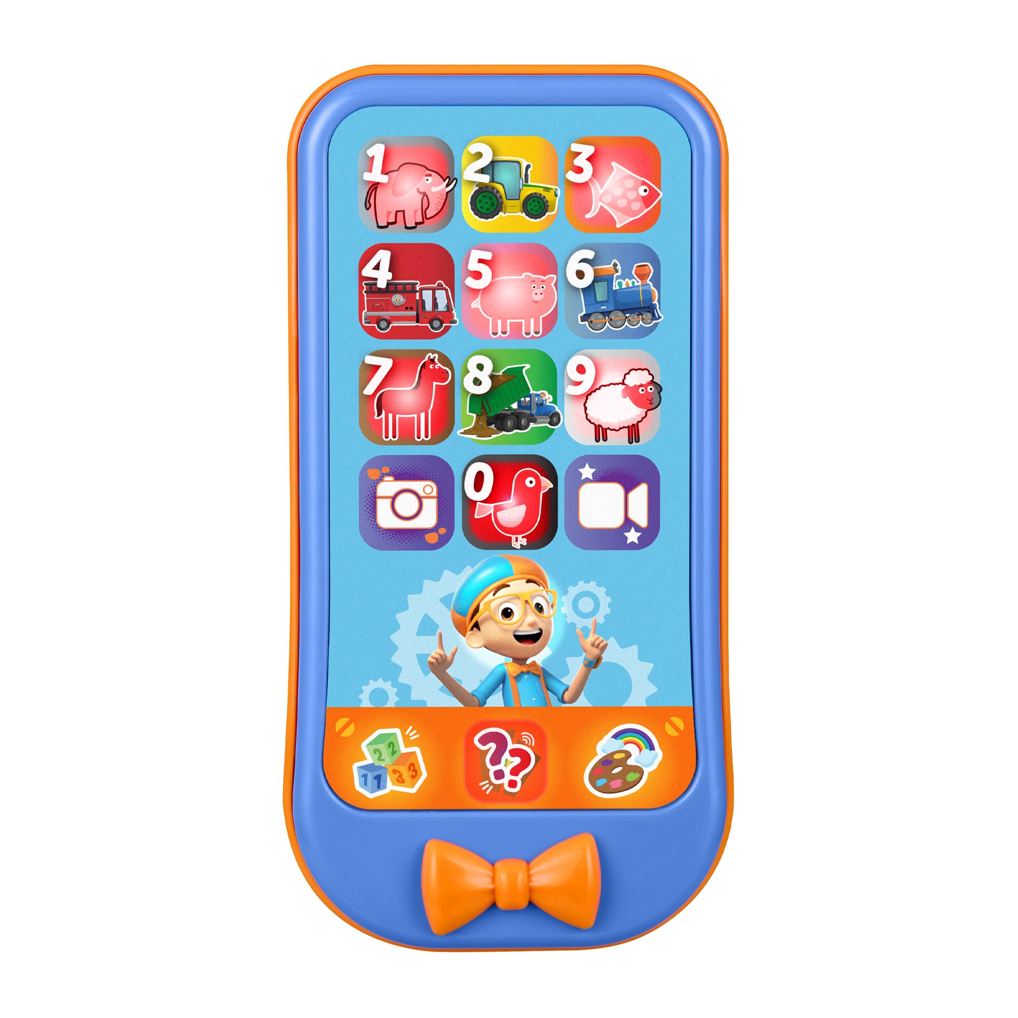 Blippi Toy Phone for Toddler with Preschool Learning Games, Blippi Toys