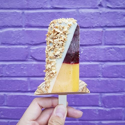 Miniatura 3 de 50 palitos acrílicos de 4.5 pulgadas, palitos de helado de espejo, palitos de helado para dulces, helados, manualidades, 50 unidades