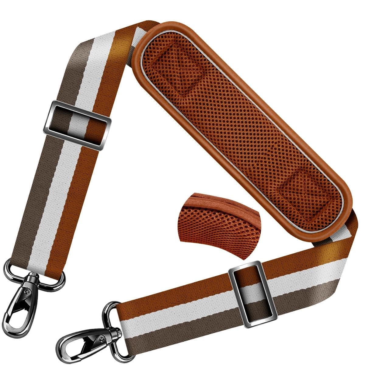 Bandoulière universelle 78" ZINZ avec double boucles d'équilibrage pour sac
