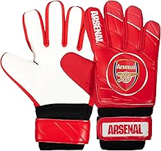 Arsenal FC Boys Gloves Goalie Goalkeeper Kids Youths OFFICIAL Football Gift