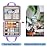 Leudes Travel Pill Bottle Organizer,Medicine Organizer and Storage,Home Medication Bag, Cases,Carrier for Pills,Vitamin,Fish Oil,Supplements for Women and Men (Large, Purple)