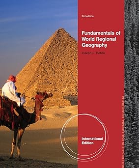 Fundamentals Of World Regional Geography, 3rd International Edition