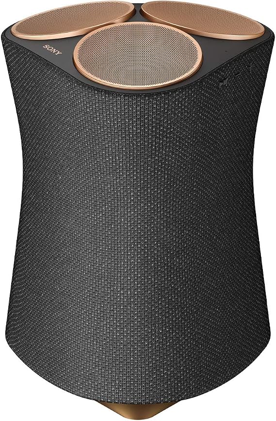 Sony SRS-RA5000 360 Reality Audio Premium Wi-Fi / Bluetooth Wireless Speaker, Works with Alexa and Google Assistant, Black