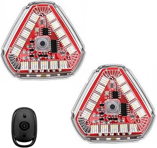 Remote Control Wireless LED Strobe Aircraft Light Motorcycle,2pcs