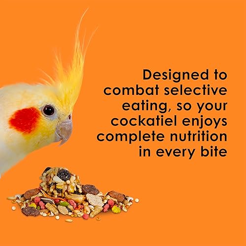 Miniatura 4 de Kaytee Fiesta Cockatiel Food - Alimento para cacatúa, 25 libras