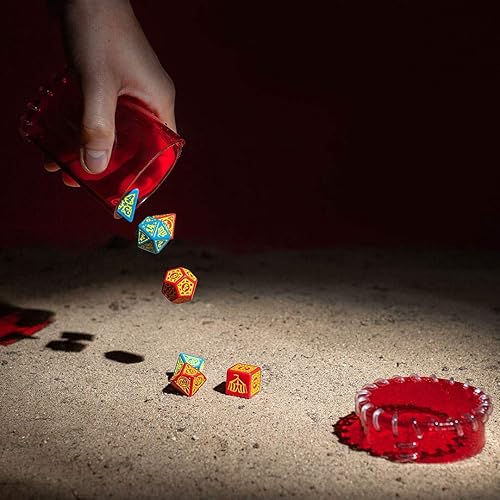 Miniatura 3 de Q-Workshop Pathfinder Extinction - Juego de dados para intérprete de maldición