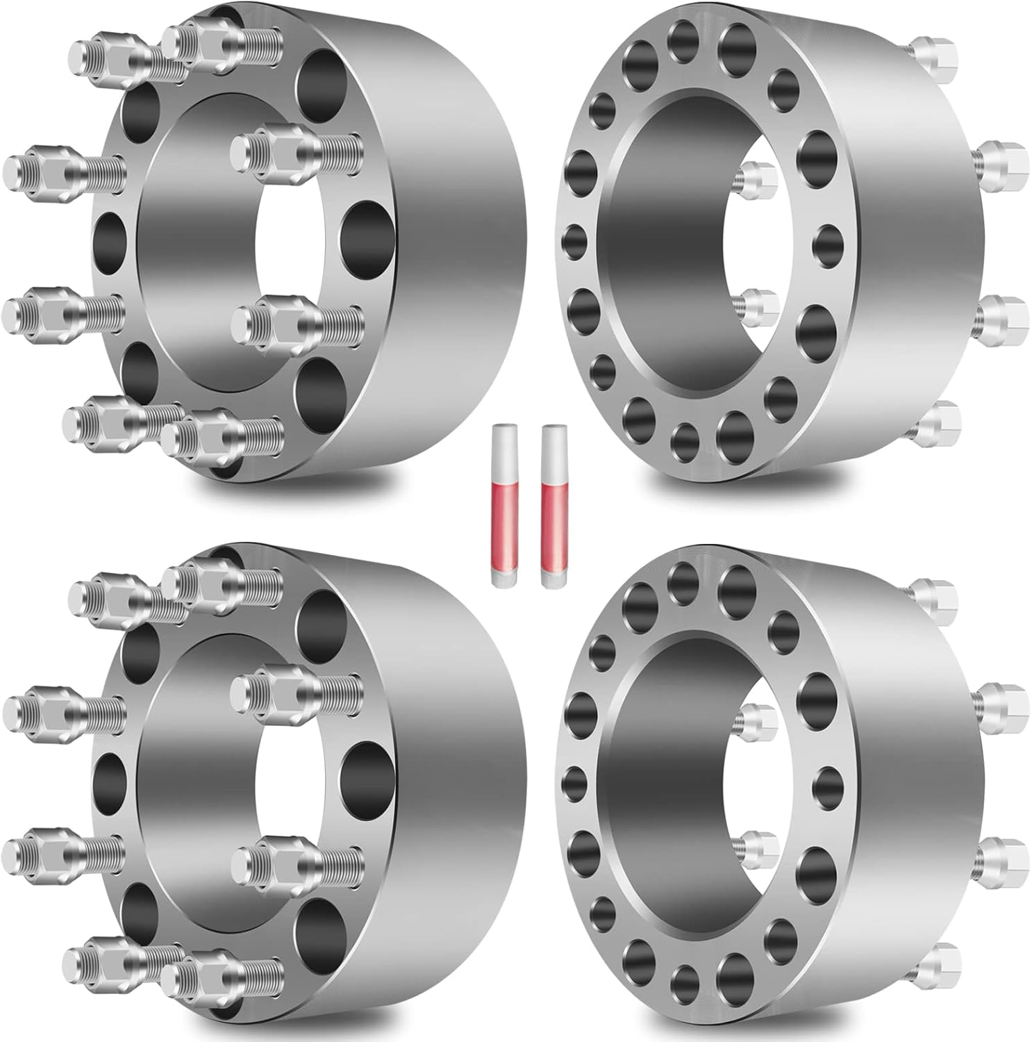ECCPP 4PCS 8 Lug 3" inch Wheel Spacers 8x170mm to 8x170mm fit for 2003-2014 for ford F-250 Super Duty |1999-2003 for ford F-350 Super Duty with 14x1.5 Studs