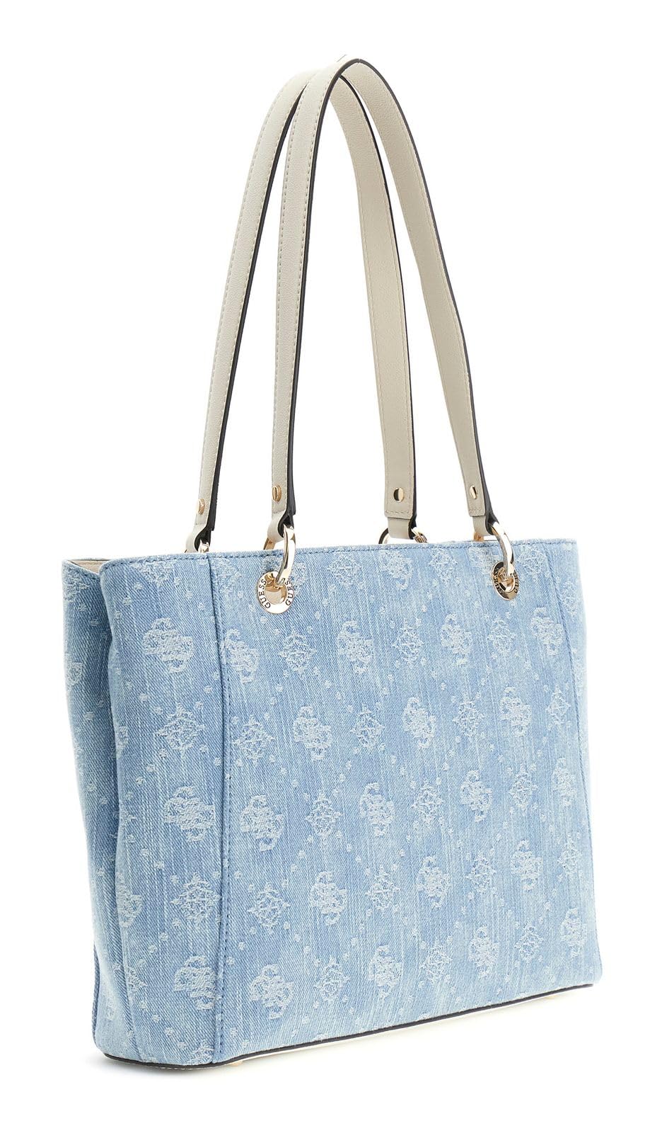 GUESS NOELLE II TOTE DLP - DENIM LOGO One Size
