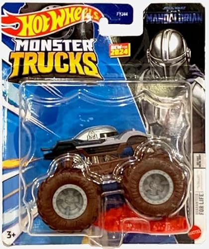 Miniatura 2 de Hot Wheels Monster Trucks Nuevo para 2024 Escala 1:64 (Crush Delivery 3/6 Beast Bashers) Crush Delivery 3/6 Beast Bashers,Cagerattler Cage Rattler