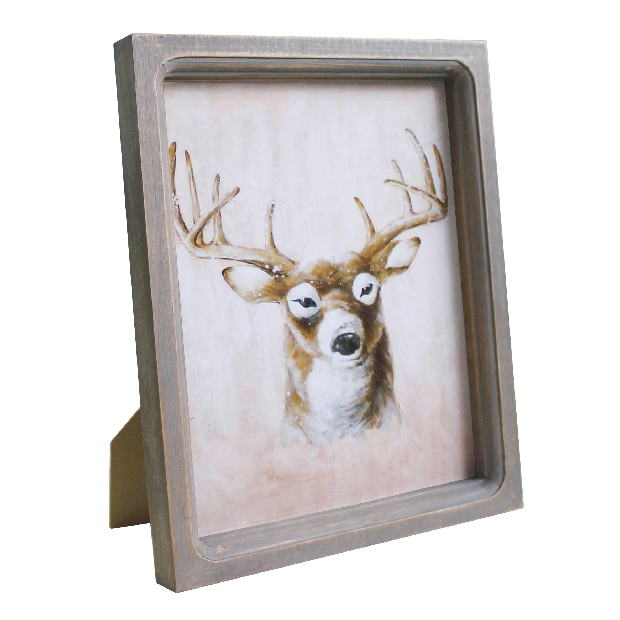 Cadre photo 20x25 de style rustique marron vieilli, le cadeau idéal pour immortaliser vos souvenirs