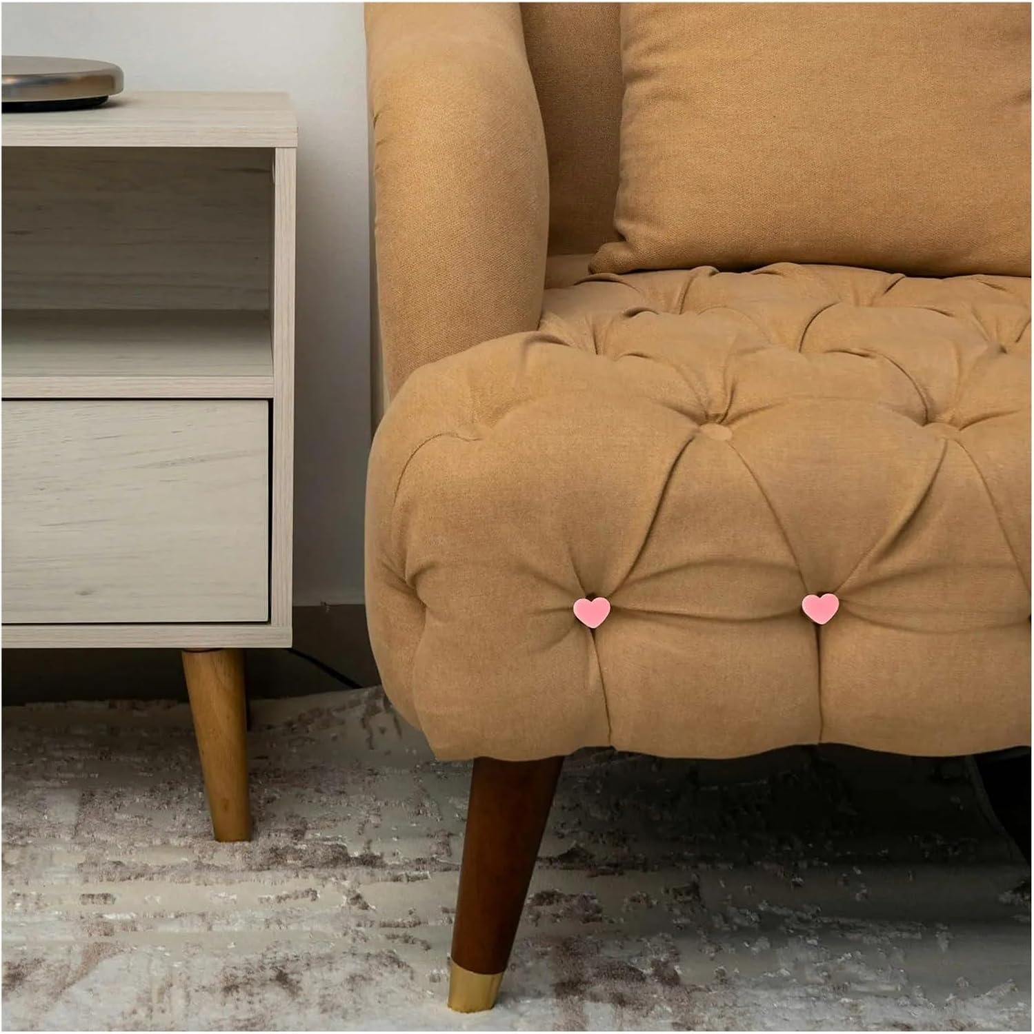 Headliner Pins 100Pcs Sofa Cover Twist Pins Upholstery Holder Fasteners Slipcover Bed Skirt Mattress Fabric Securing Clips Furniture
