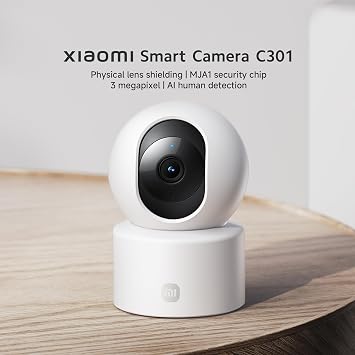 Xiaomi Smart Camera C301 2K 360 Degree Night Vision IP Wi-Fi Security Camera (Xiaomi Turkey Guaranteed)